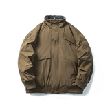 山一商店24冬244MY09167双面穿羊羔毛猎装夹克P180K268，男装夹克，电商S003