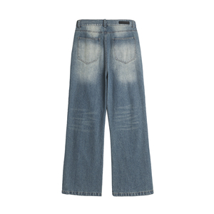 NR-243CK07166 经典微喇版型中蓝水洗牛仔裤P110-K148秋季新图片