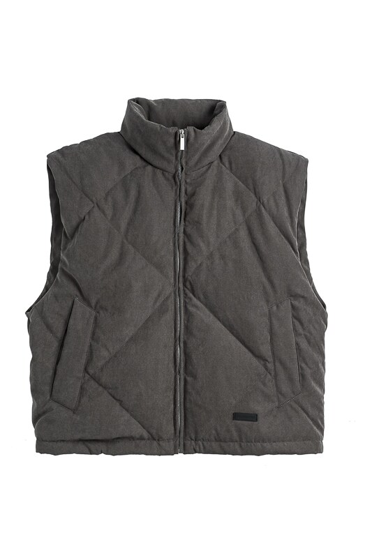 NR24冬新244BX09233宽肩大菱形格羽绒马甲90白鸭绒P215K298,女装马甲,电商S003