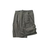 DEVILRAY山一商店242DK13106斜立体袋宽松直筒工装短裤P85-K118，男装牛仔裤，电商S003