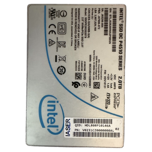 Intel/英特尔 P4510 NVME U2 2T SSD企业级固态硬盘 Pcie