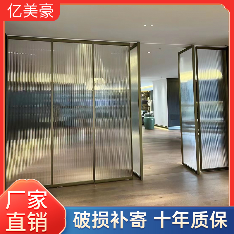 中轴旋转门360度服装店门极窄偏轴门网红铝合金店面门商铺玻璃门