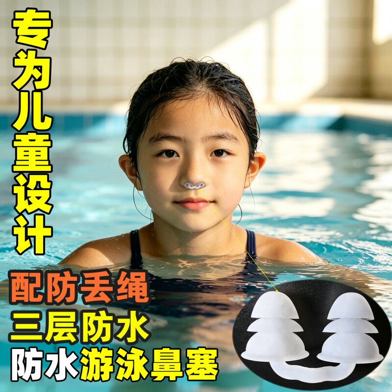 儿童专用，舒适柔软，三层防水图片