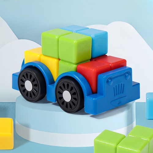 早教桌游小乖蛋2岁+空间颜色形状