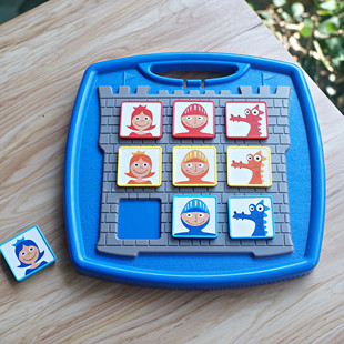 小乖蛋智慧城堡 逻辑思维推理儿童益智早教闯关桌游 线索游戏玩具