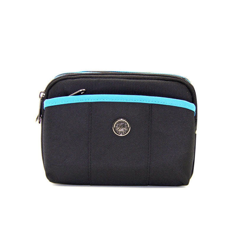 适用于7.3寸小米单肩斜挎手机包多拉链小挎包大容量腰包横穿皮带