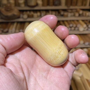 一物一链接 25mm黄皮大厚皮双节异形穹顶墩子 远山工实心