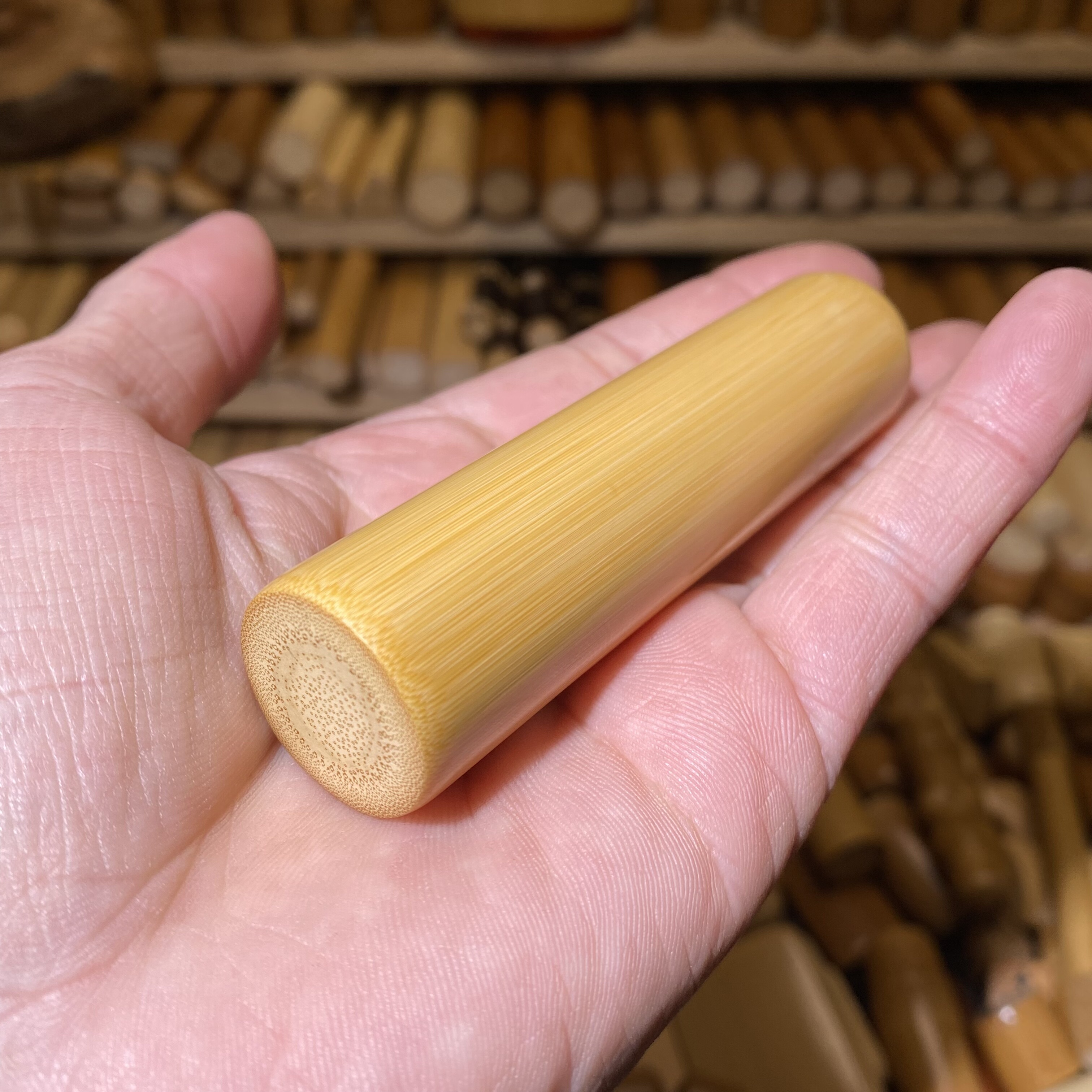 22.8-87mm黄皮厚皮高密润角圆，一物一链接，远山工实心玉竹手把,特色手工艺,竹编/竹雕,淘宝优惠券,粉丝福利购,淘宝优惠卷