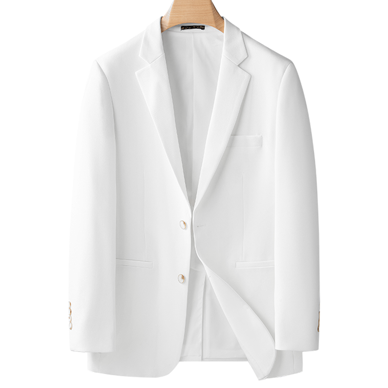 男士加大码休闲西服外套商务纯色