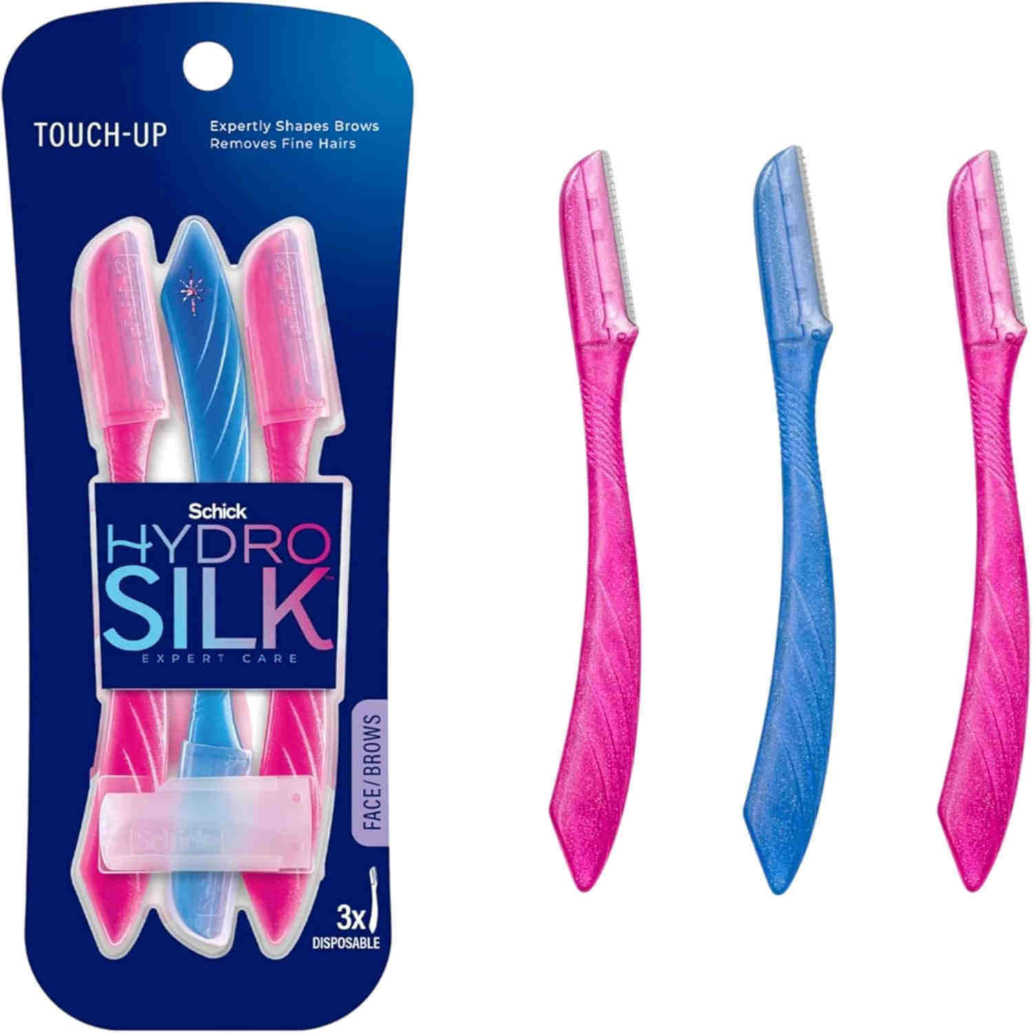 Schick-舒适丝滑面部剃刀修眉刀私密处脱毛剃毛刀刮毛刀 女士专用