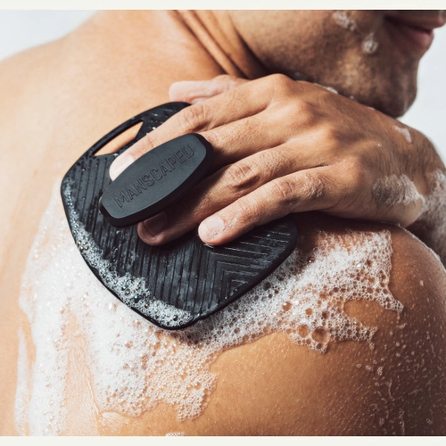 MANSCAPED-身体清洁按摩滋养去角质缓冲优质硅胶刷沐浴清洁起泡刷