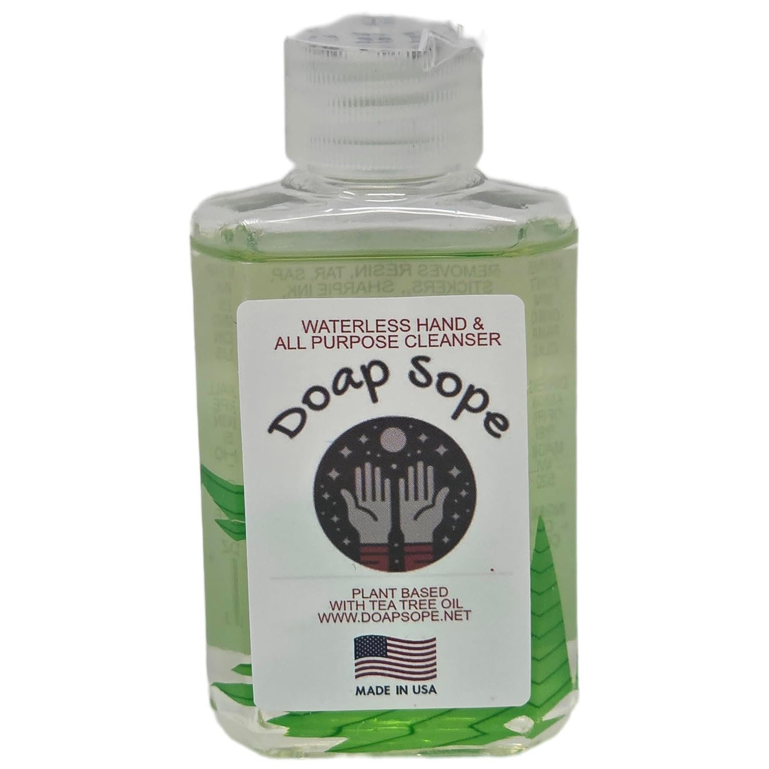 Dope Soap-美国植物茶树油手部工业去油胶脂多用途清洁洗手液56ml
