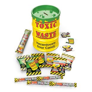 TOXIC WASTE-有毒废料世界酸度级别挑战极限酸味糖果集合超酸糖果