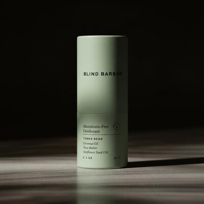 Blind Barber-98%天然男士除臭棒无铝除臭剂舒缓抑味吸汗香豆香味