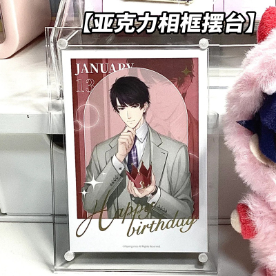 亚克力相框摆台展示架L型台卡diy