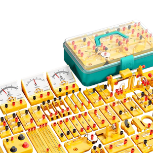 初中物理全套实验器材电学电路实验箱初三三棱镜光学玻璃凹凸透镜滑动变阻器音叉滑轮组初二八年级光力学人教