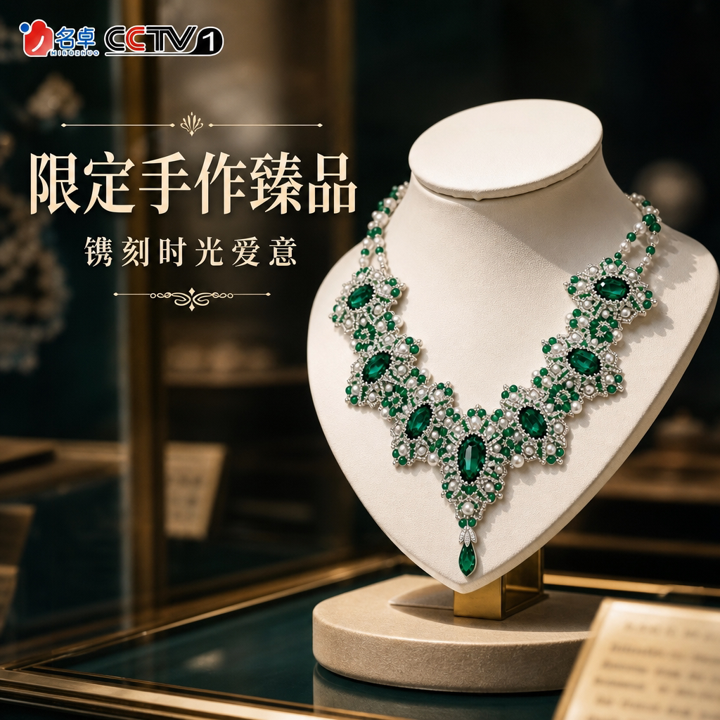 卢浮宫项链材料包七夕礼物送女友图片