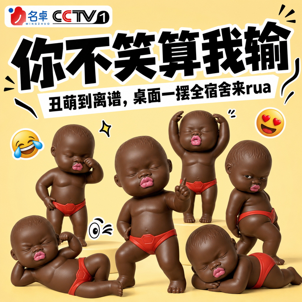 非洲小人娜塔莎黑娃娃玩偶人偶大号解压捏捏玩具人偶带衣服超大号
