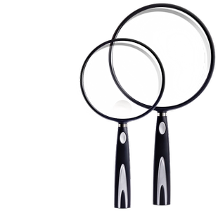 放大镜高清正品老人阅读用100倍手持高倍扩大镜led带灯随身携带60倍便捷式老年人字体放大器镜儿童不伤眼10倍