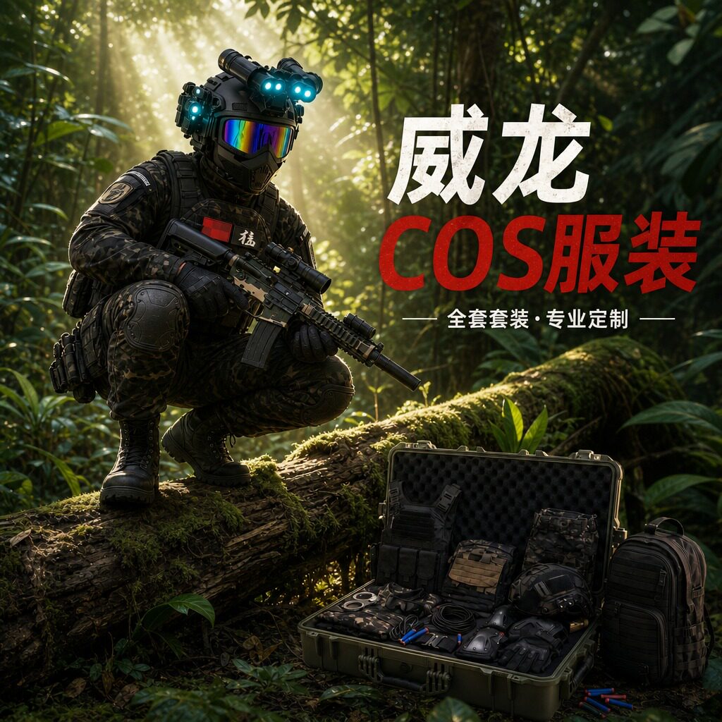 儿童威龙行动迷彩服三角洲套装图片
