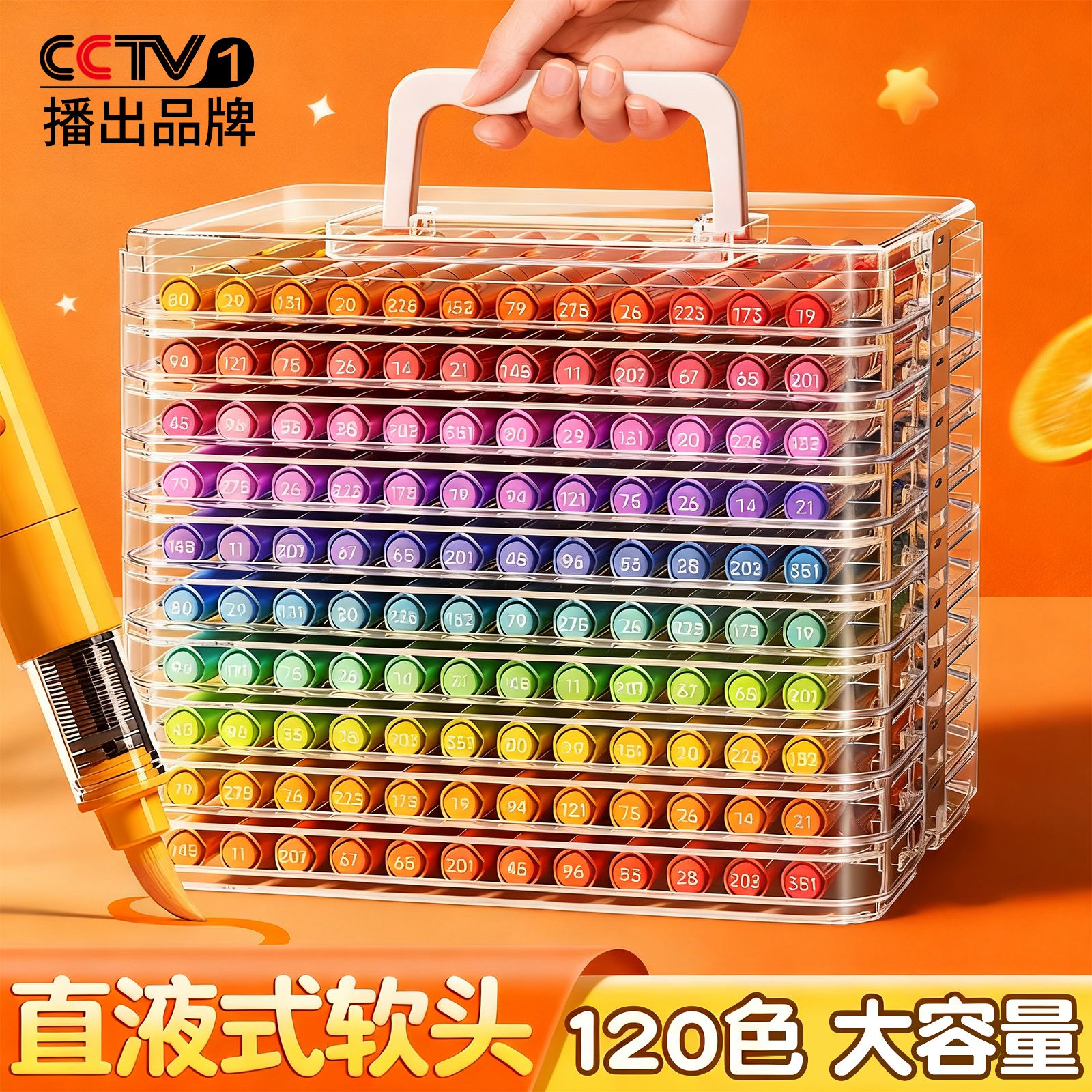 【绘画全套装】直液丙烯马克笔