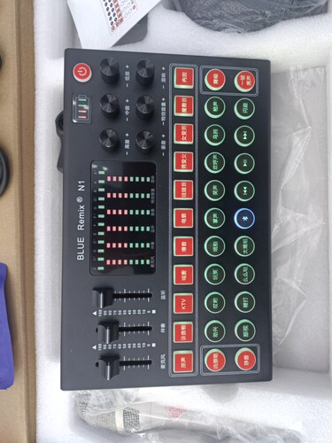 蓝音声卡直播套装BLUERemix声卡 手机直播声卡套装性价比声卡套装
