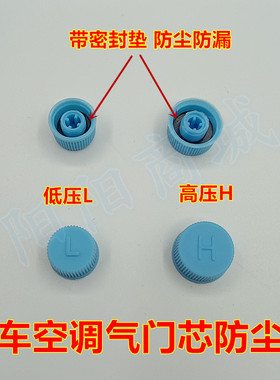 适配领途BX100 E骋 C3空调管道高低压HL盖气门充液加氟嘴防尘螺帽