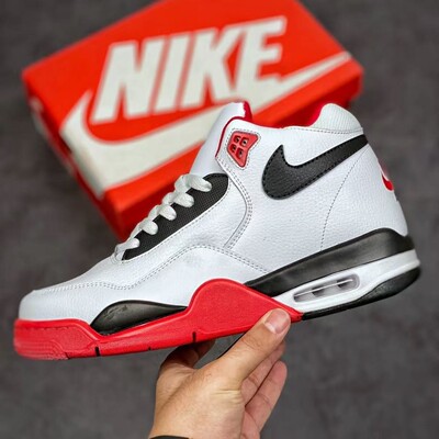 耐克Nike Flight Legacy aj4男款中帮经典复古运动篮球鞋BQ4212