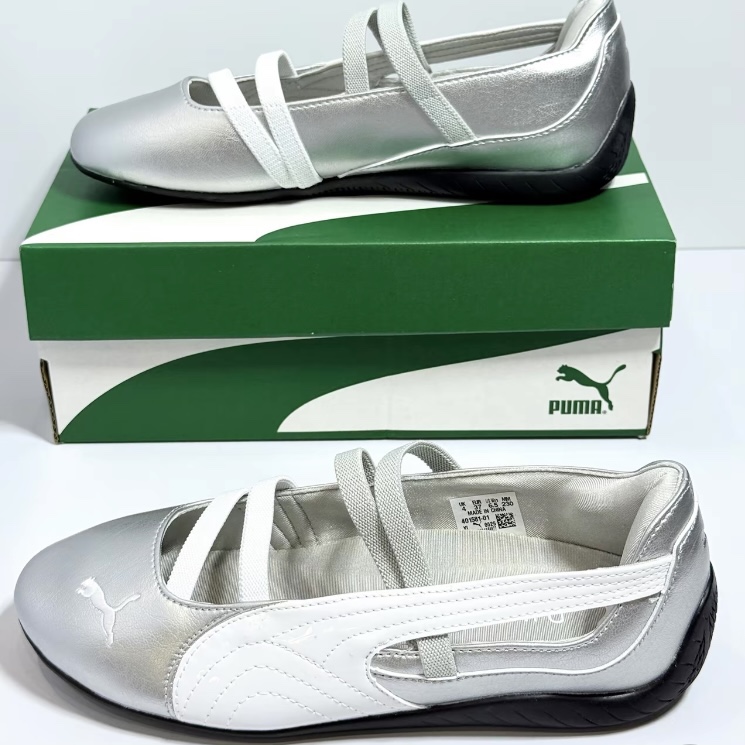 彪马PUMA SPEEDCAT BALLET女子低帮芭蕾舞一脚蹬薄底休闲鞋401581