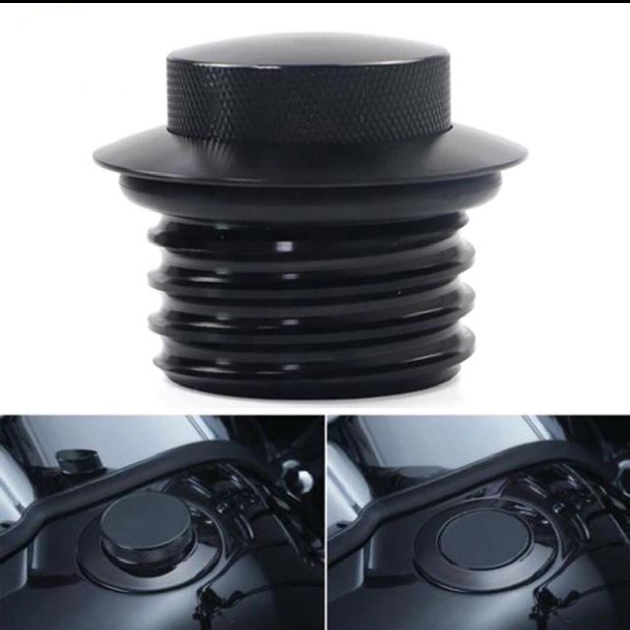 适用哈雷XL883 1200 X48 戴娜 突破者 肥仔 路王 滑翔 改装油箱盖