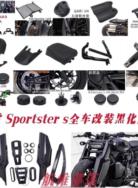 哈雷运动者S Sportster S1250 RH1250改装后挡泥板后座包靠背套件