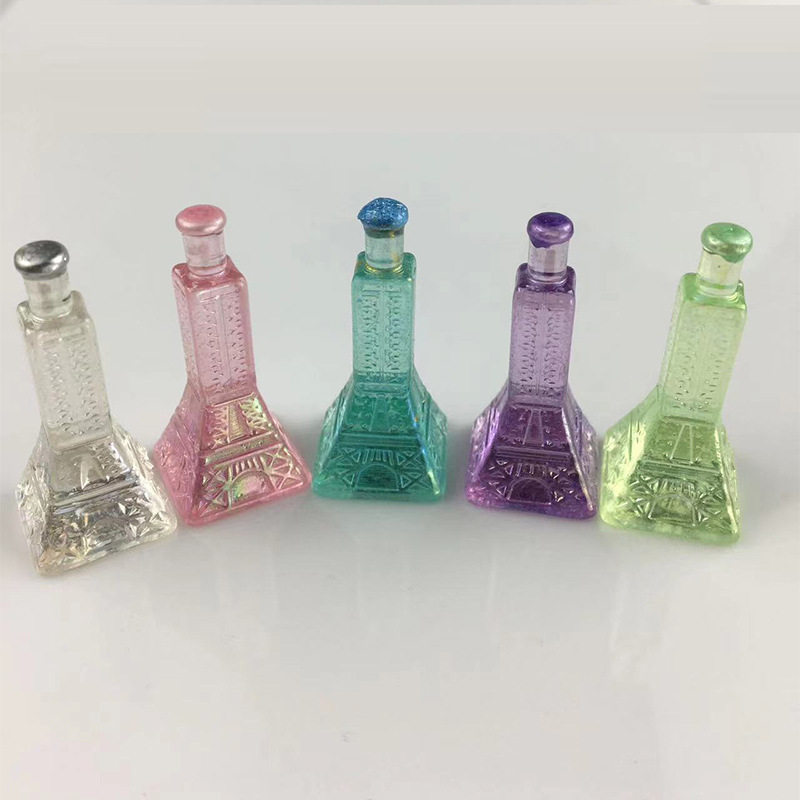 微缩埃菲尔铁塔树脂小瓶子立体模型道具摆件diy手工材料
