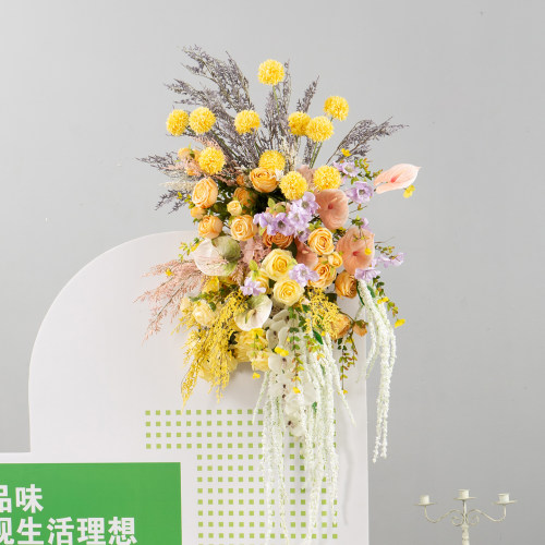 仿真花艺壁挂墙饰餐厅橱窗假花