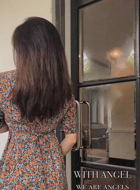 「孤品清仓」甜美雪纺绑带圆领碎花连衣裙2930 | 仅剩2件  ML码