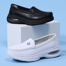 护士鞋夏季女软底防滑不累脚透气舒适单鞋气垫专用黑色医护工作鞋