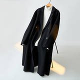 新款长毛双面羊毛男士大衣轻奢简约毛呢长款外套F1872*P485控758，女装短外套，电商D221(原钱塘6000)