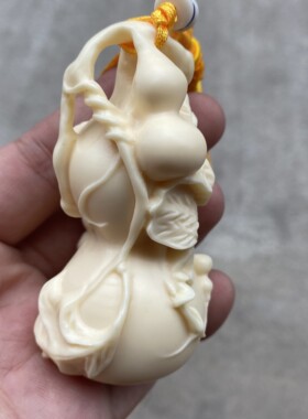 多子多福吊坠汽车后视镜手把件