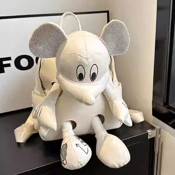 少女Y3ppclee米老鼠出游公仔包包