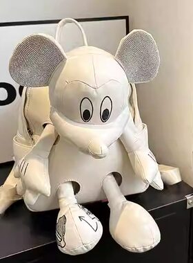 少女Y3ppclee米老鼠出游公仔包包