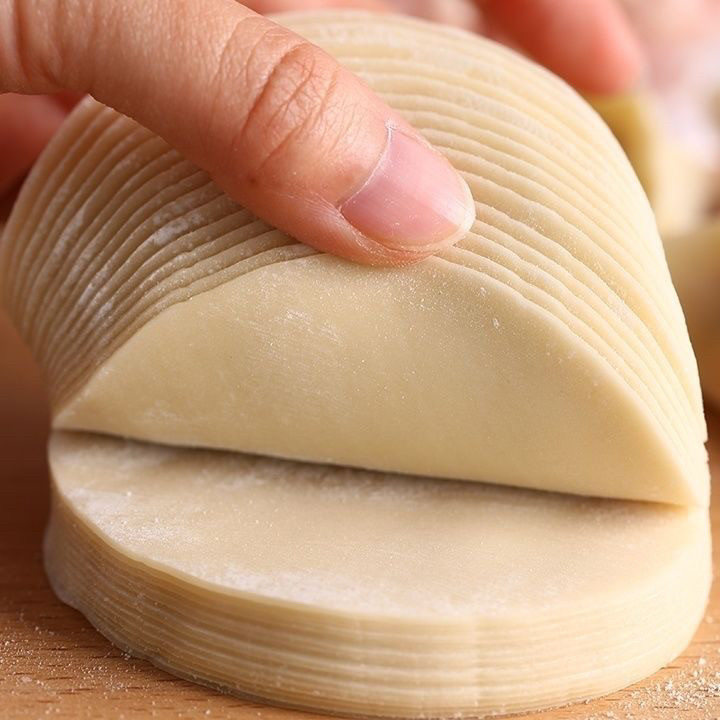 湖南澧县土特产水饺皮家用新鲜现做薄皮饺子皮纯手工混沌皮500克