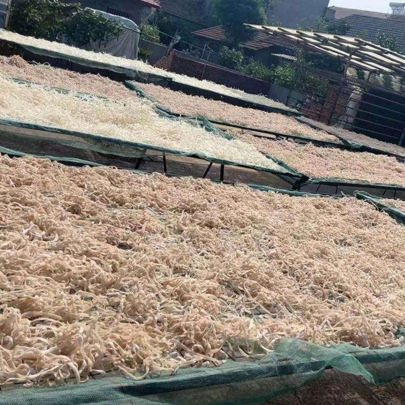 湖南常德澧县土特色干豆皮 荞绿豆皮 绿豆皮丝 豆简的500克绿豆皮