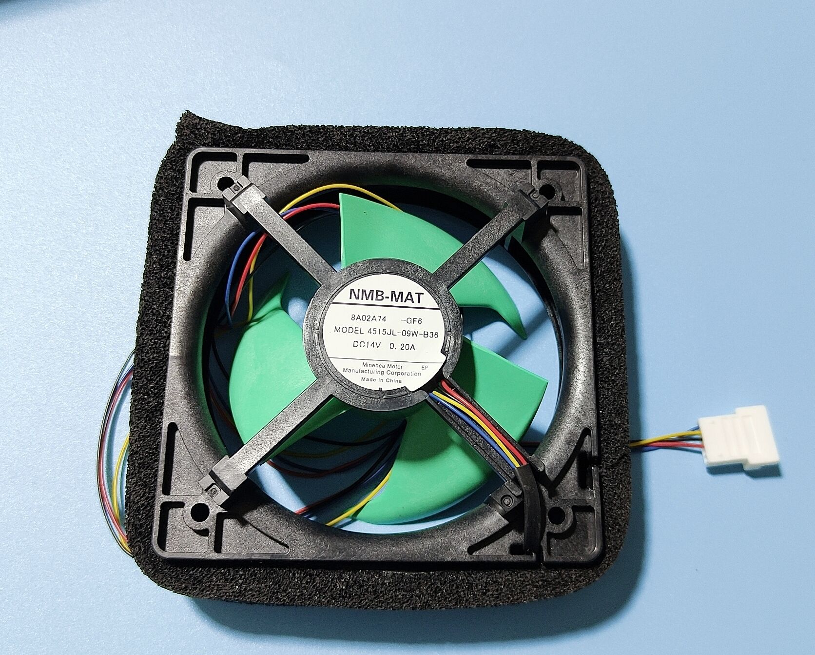 适用海尔松下冰箱电机风机风扇modwl 4515jl-09w-b36 dc14v 0.20a