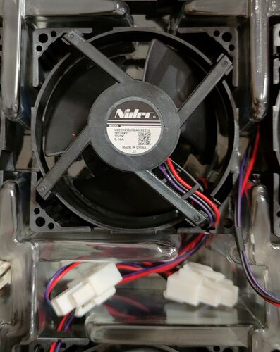 适用美的冰箱风扇U92C12MS7BA3-52 NIDEC风扇 9CM 冷冻风扇
