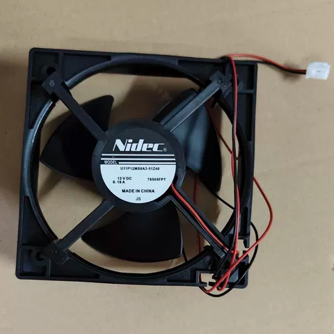 全新电产/Nidec U11P12MS8A3-51Z40 12V 0.18A 海尔冰箱散热风扇