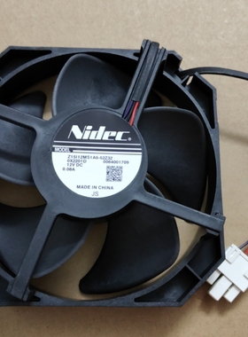 Z15I12MS1A5-52Z32    12V  0.08A 冰箱散热风扇红色三叉大头