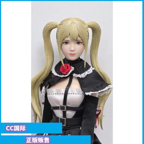 玛丽罗斯1/6包胶可动女兵人手办