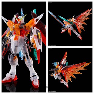 正版现货 万代 HG 海涅命运 彩色透明版 高达基地限定 手办