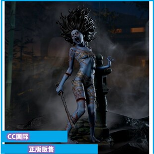正版现货Gecco 黎明杀机 - 怨灵 山冈凛 1/6雕像手办