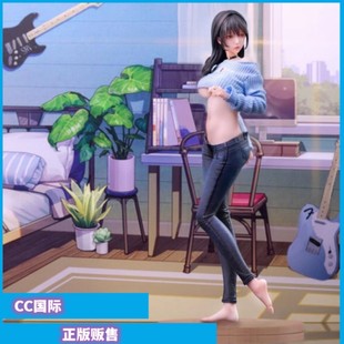 正版现货 She is real Hitomio拾六 吉他妹妹 雕像级头雕手办