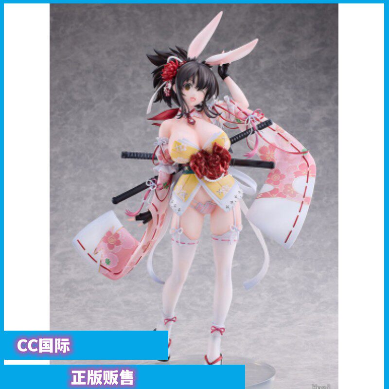 正版现货 freeing b-style 闪乱神乐 飞鸟 和风 兔女郎 手办